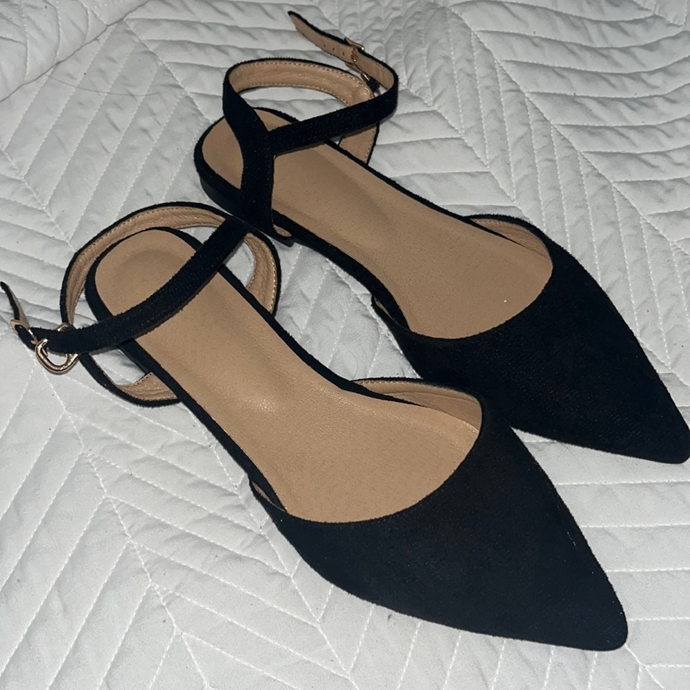 Shein black flats
